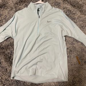 New nike running pullover baby blue